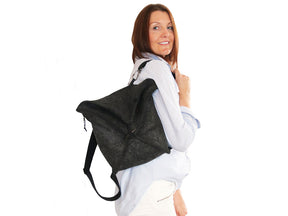 Origami Filz Rucksack, graphit